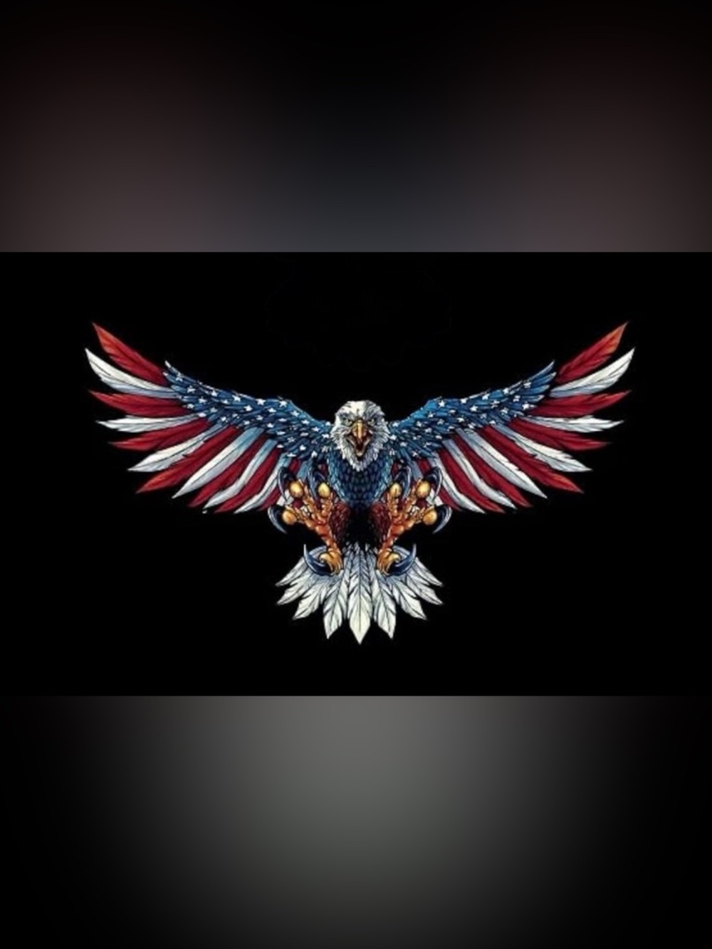 American Bald Eagle Patriotic Decal
